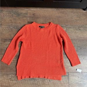 Lauren Lightweight Orange Sweater NWT XSP